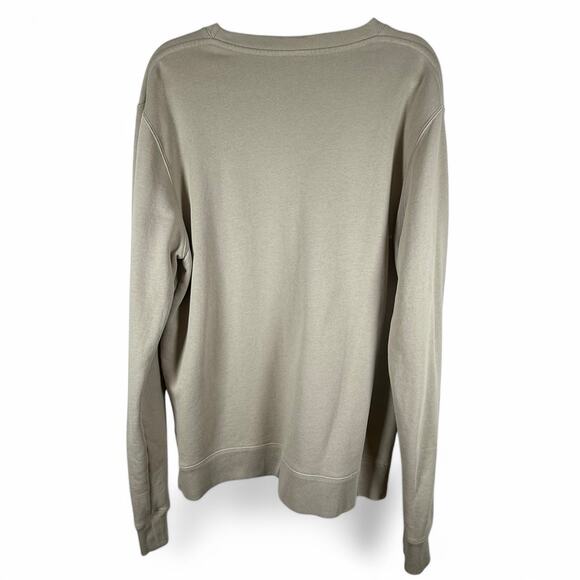 LOEWE Men’s Graphic Logo Sweatshirt Beige Blue Size L - Picture 3 of 8